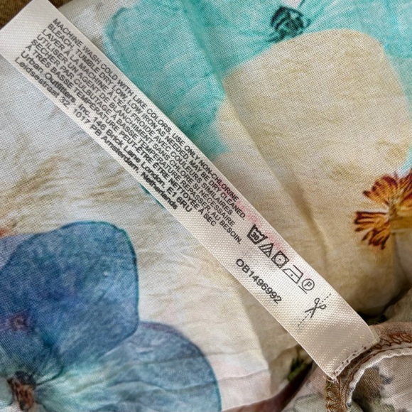 Anthropologie Moxy Collective Floral Maxi Dress Size XS Sheer - Picture 15 of 15